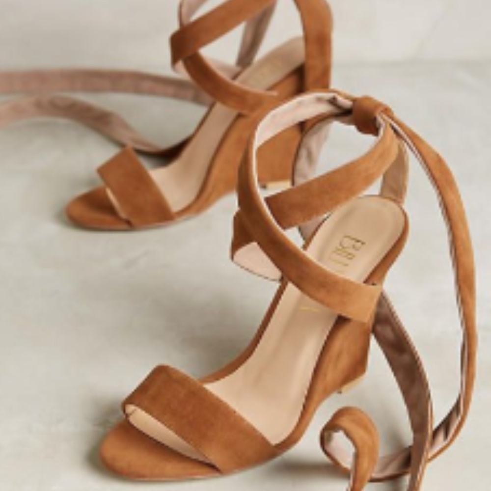 Anthropologie Billy Ella Parry Wedges